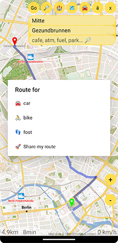 Berlin Navigation App