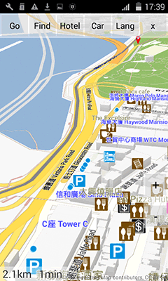 Hong Kong offline map app