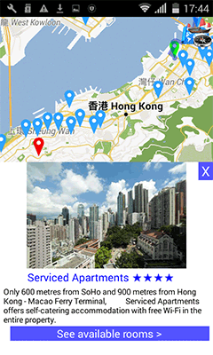 Hong Kong offline map app