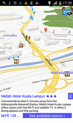 Malaysia offline map app