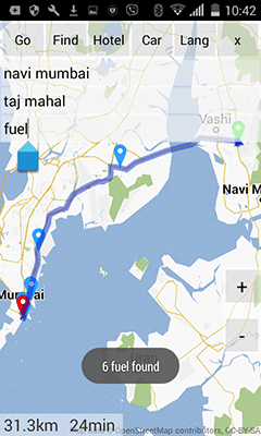 Mumbai offline map app