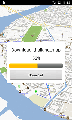 Thailand map app