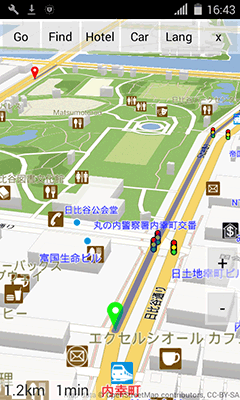 Tokyo offline map app